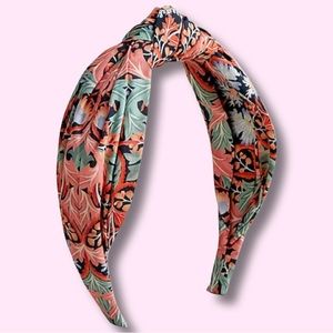 J Crew Knot Headband in Liberty print